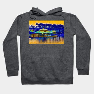 Sunrise At The Boat Dock Hoodie